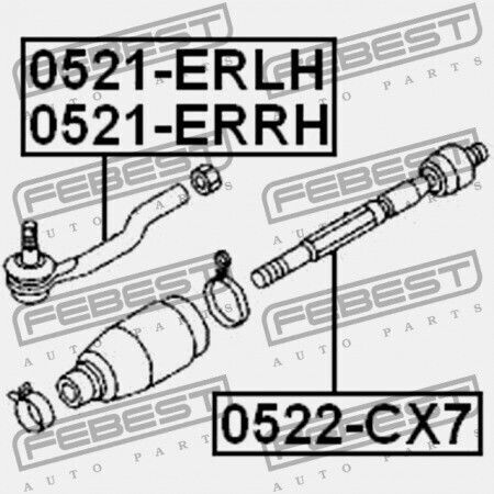 Rechter Achsschenkel Verbindung Mazda CX-7 Er 2007-2009 Eu Eg21-32-280