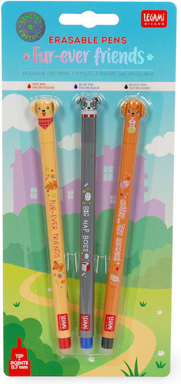 Legami Milano Friends Gel Pens 3 Pieces