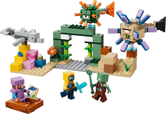 LEGO Minecraft Подводно приключение за 8+ години 310 бр