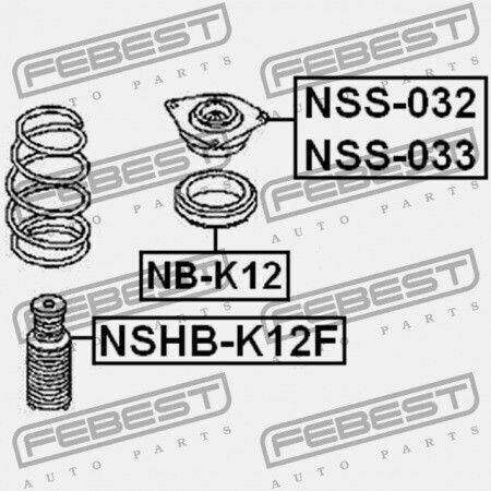 Febest Febest Stoßdämpfer Für Nissan Qashqai