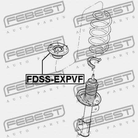 Febest Αμορτισέρ για Ford Explorer 2011-2013