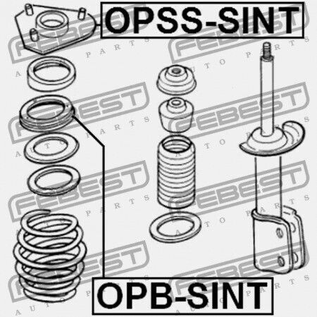 Febest Абсорбатор На Удари За Opel Sintra 1997-1999