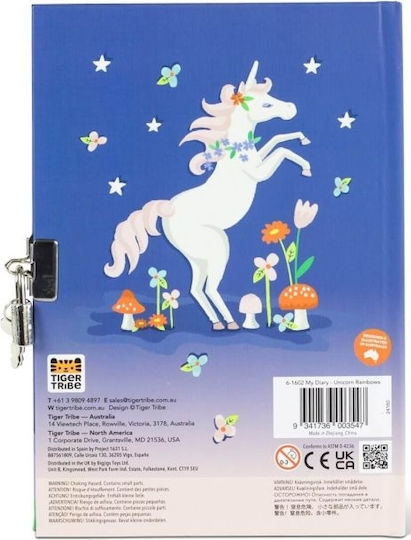 Unicorn Kids' Notebook A5 Ruled with Lock Various Designs