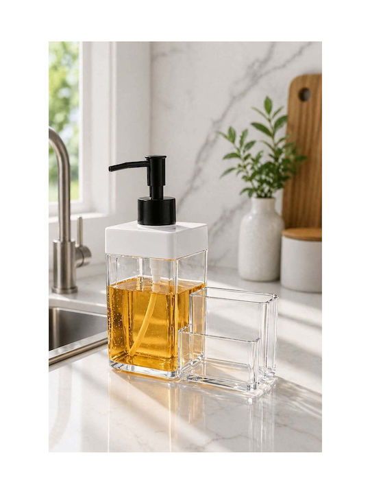 SteweHome Dispenser Κουζίνας Πλαστικό Λευκό