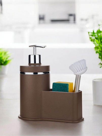 SteweHome Dispenser Κουζίνας Μεταλλικό Καφέ 300ml SteweHome Dispenser Κουζίνας Μεταλλικό Καφέ 300ml