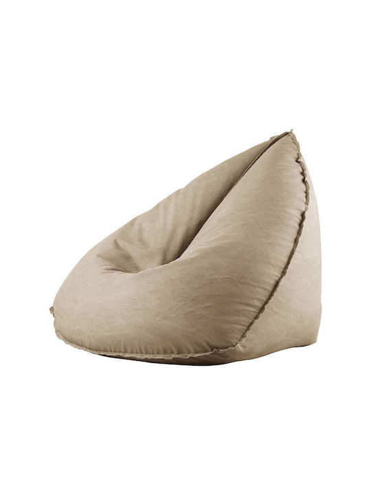 Muhler Sitzsack Birne Beiges 92x88x81cm