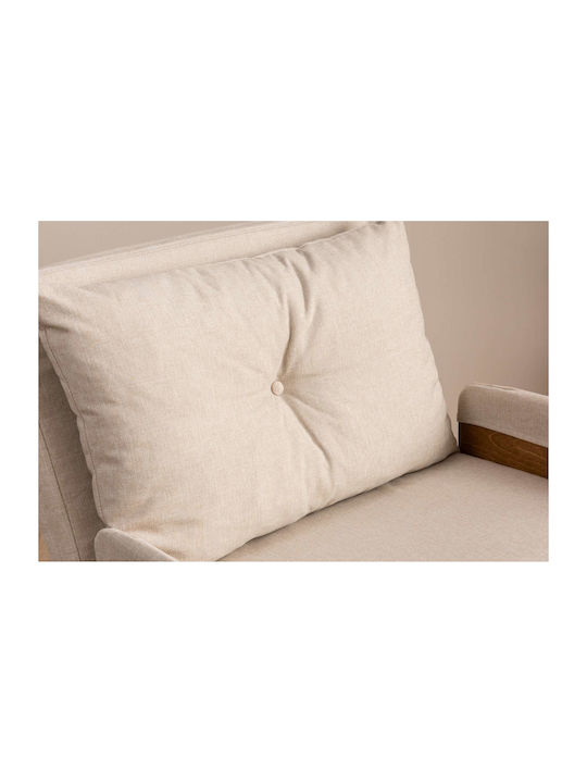 Polyrthrona Bett Beige 77x70x82cm