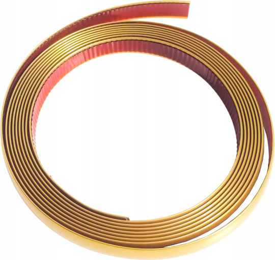 Gold Matte 26mm Decorative Flexible Molding Gold Self-adhesive 5 Meters