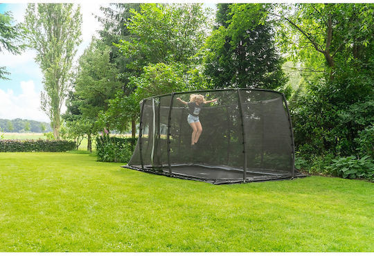 Exit Toys Trambulină de Exterior cu Diametru de 305 cm cu Plasă de Protecție