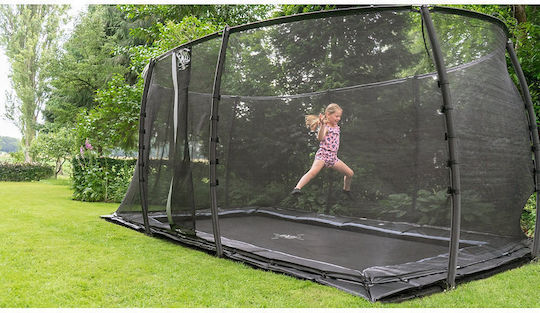 Exit Toys Trambulină de Exterior cu Diametru de 305 cm cu Plasă de Protecție