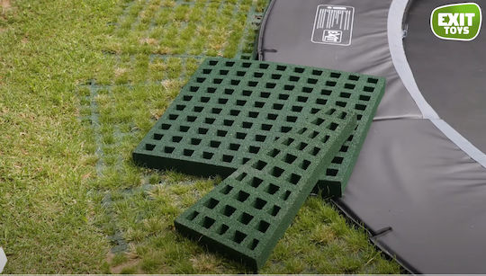 Exit Toys Trambulină De Exterior Cu Diametrul De 427 Cm Cu Plasă De Protecție