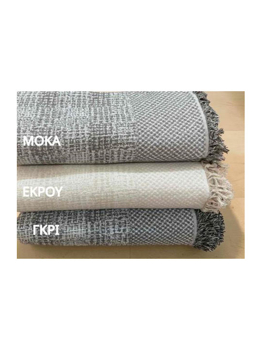 Linea Home Cruise Moka Überwürfe Set 3 Stück Braun