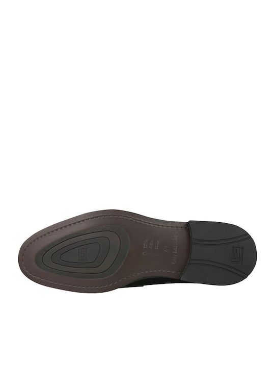 Montel Men's Leather Loafers Black