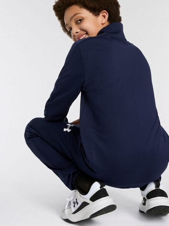 Kinder Sweatpants Set Mit Jacke Dunkelblau 2Stücke