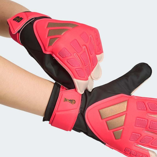 Kids Red Goalkeeper Gloves