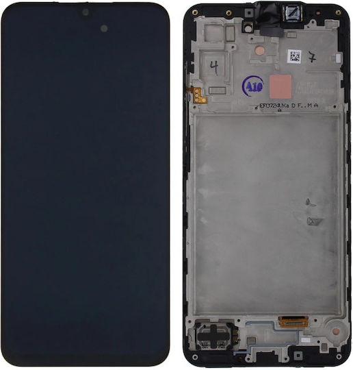 Samsung A176b Galaxy A17 5g – Lcd Display + Touch Unit + Front Cover Black Original Service Pack