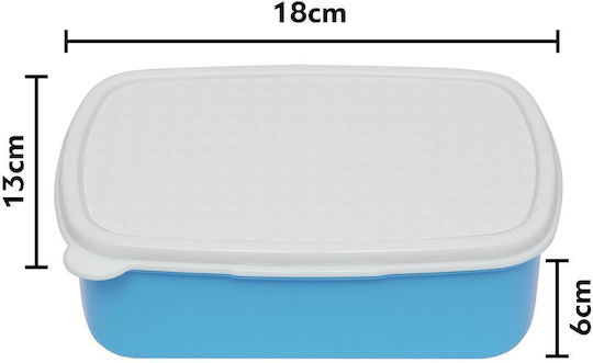 Koupakoupa Kirby Plastic Kids Food Container Thermal Blue 18 x 13 x 6cm