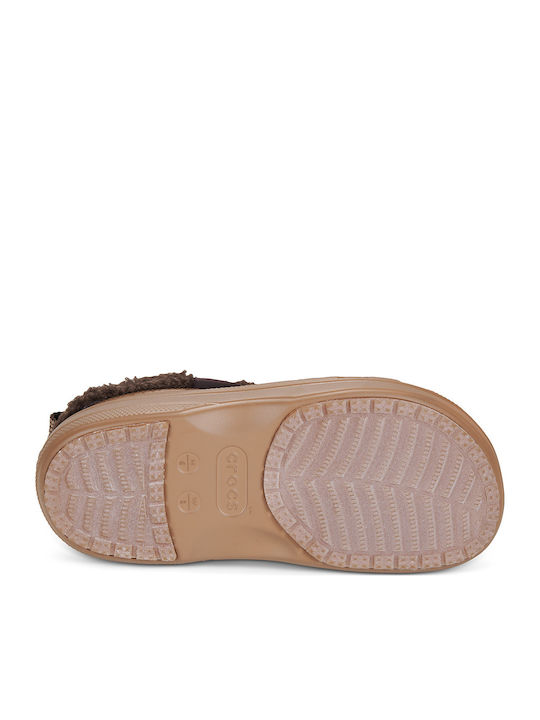 Classic Women's Winter Slippers Brown