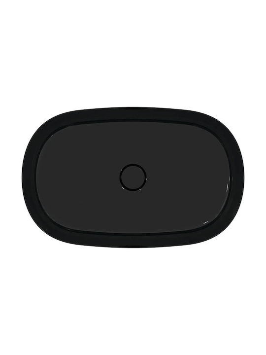Ideal Standard Ipalyss Vessel Porcelain Bathroom Sink 60x38x12cm Black