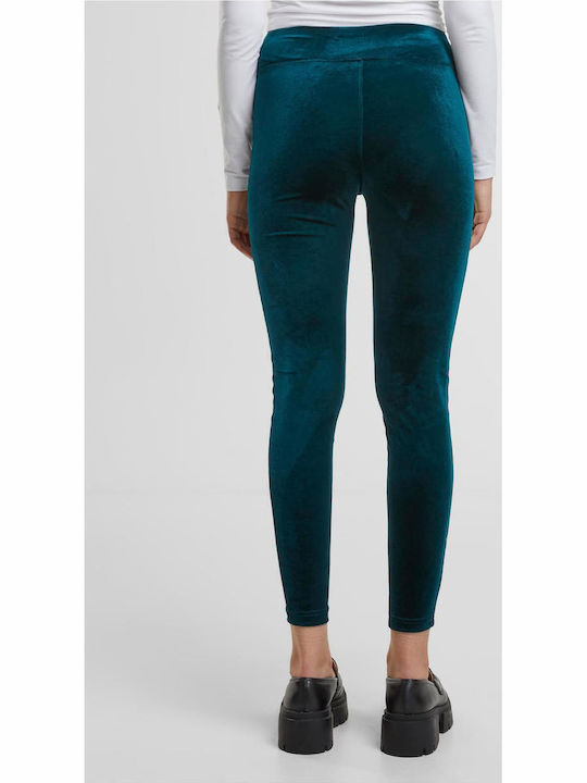 Женски Дълга легинси Високоталирани Teal