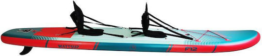 Wattsup F12 Inflatable SUP Board with Length 3.66m Turquoise