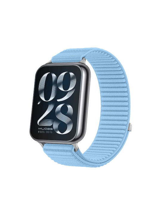 Xiaomi Redmi Watch 4 5 6 Smart Band 8 Pro/9 Pro/10 Pro Curea Nylon Magic Tape Albastru Deschis Xiaomi Redmi Watch 4 5 6 Smart Band 8 Pro/9 Pro/10 Pro Curea Nylon Magic Tape Albastru Deschis