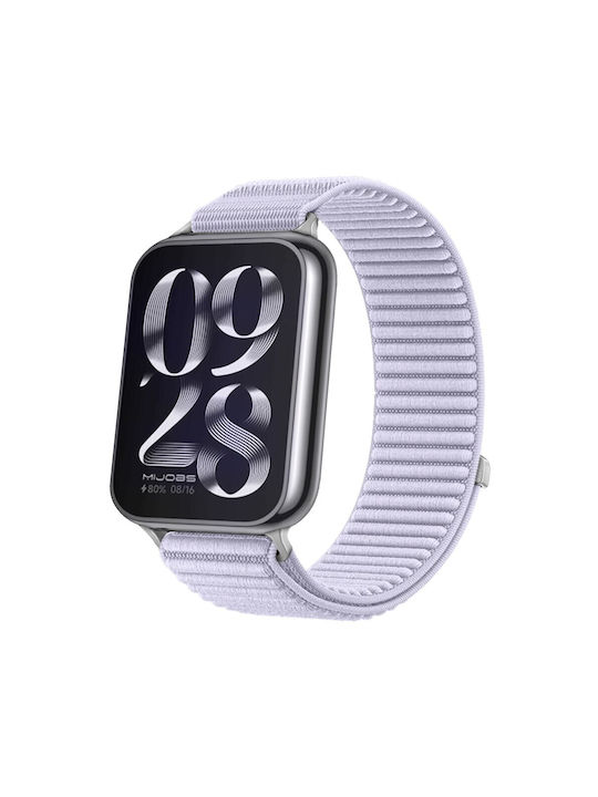 Xiaomi Redmi Watch 4 5 6 Smart Band 8 Pro/9 Pro/10 Pro Curea Nylon Magic Tape Violet Mică Xiaomi Redmi Watch 4 5 6 Smart Band 8 Pro/9 Pro/10 Pro Curea Nylon Magic Tape Violet Mică