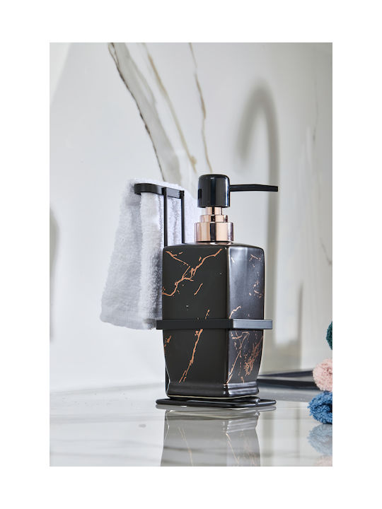 SteweHome Dispenser Κουζίνας από Πορσελάνη Μαύρο 200ml