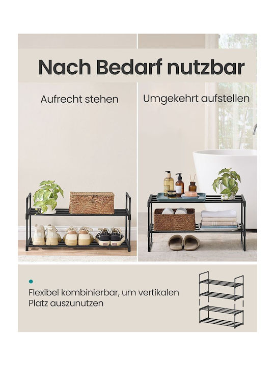 Plastic Shoe Organizer 68x33.8x30cm