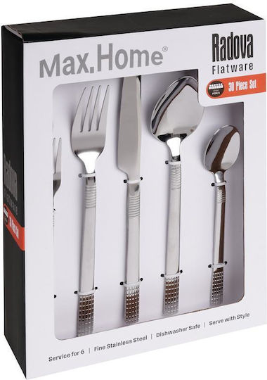 Max Home Max Home Besteckset Kupfer 30 Stück