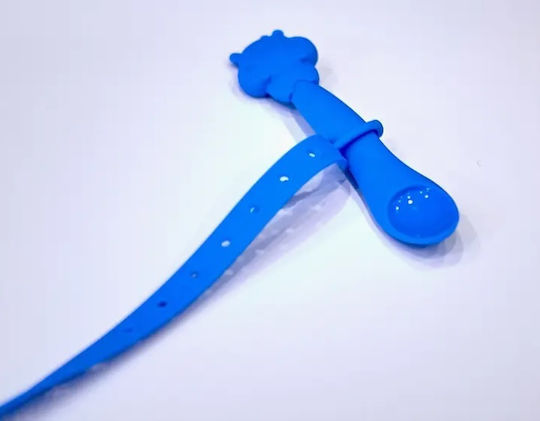 Verstellbarer Silikonriemen Flip N' Strap Schnuller Löffel K.α