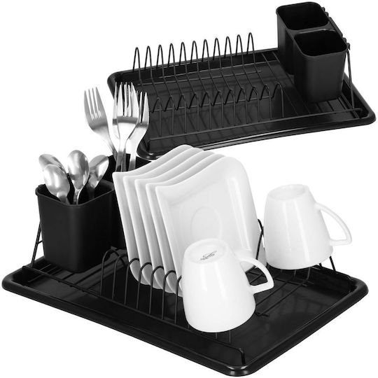Sink Strainer Inox Black 40x19x13cm