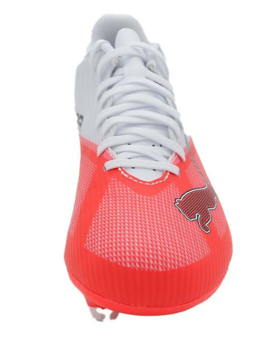 PUMA Play FG/AG Football Shoes with Cleats White