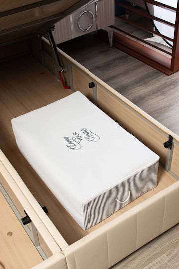 SteweHome Clothes Storage Case in Grey 74x46x22cm