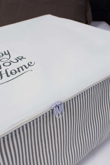 SteweHome Clothes Storage Case in Grey 74x46x22cm