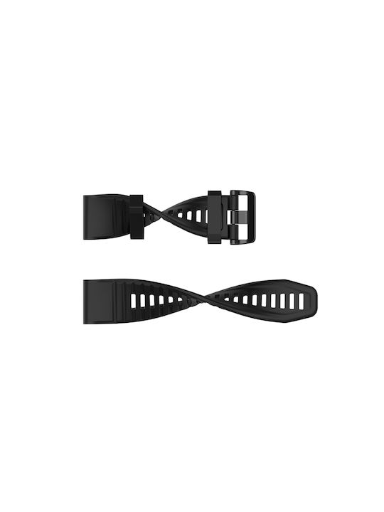 Sport Strap Silicone Black (Fenix 3 / 5X / 5X Plus / 6X / 6X Pro / 7X / 7X Pro / 8 (51mm))
