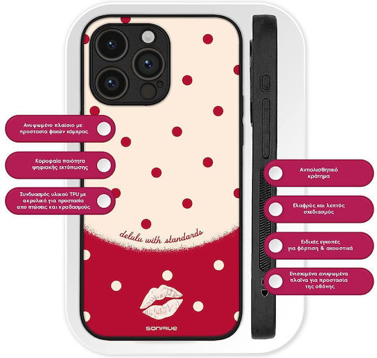 Калъф Sonique Delulu Polka Era Series Xiaomi Poco F7 Pro 5g Delulu Standards