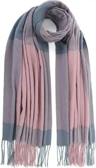 Women's Set with Knitted Beanie in Grey Colour