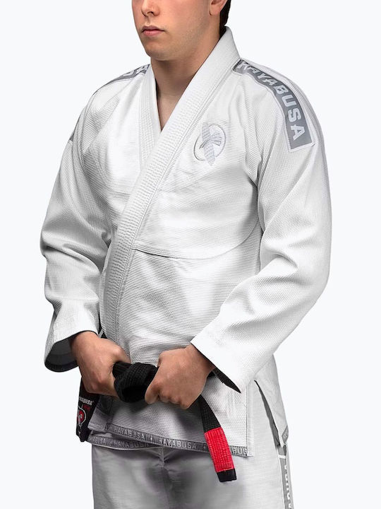 Hayabusa Men's Brazilian Jiu Jitsu White Jacket