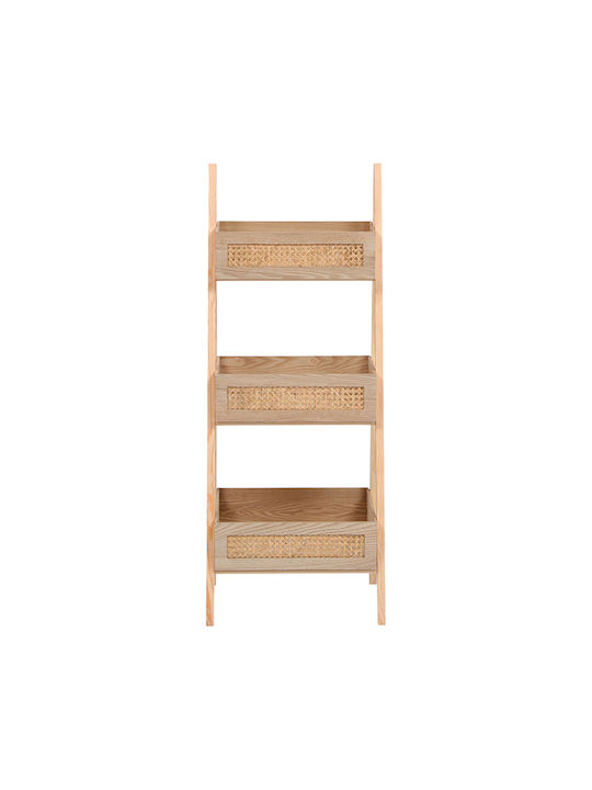 Βιβλιοθήκη Scandy Φυσική Απόχρωση 44x37x110εκ.