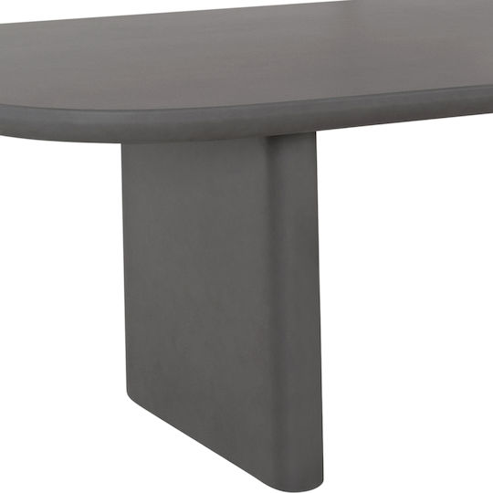 Azami Dining Room Table from Concrete Grey 300x112x75cm