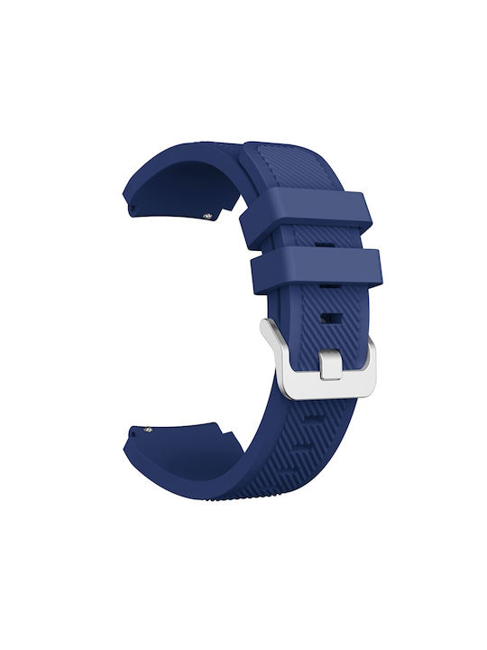 Twill Texture Curea Silicon Baby Blue (Galaxy Watch 3 45mm - Ceas Galaxy Watch 3 45mmHuawei Watch 3 / Huawei Watch GT 2 ProAmazfit GTR 47mm)