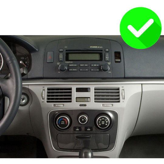 Carmedia Ηχοσύστημα Αυτοκινήτου για Hyundai Sonata 2006-2009 (Bluetooth/USB/WiFi/GPS/Apple-Carplay/Android-Auto) με Οθόνη Αφής 12.3"