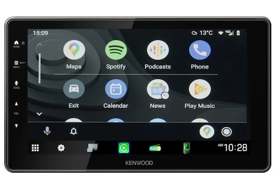 Kenwood DMXF920DS Ραδιόφωνο Αυτοκινήτου 1 DIN (Bluetooth/USB/GPS/Apple-Carplay/Android-Auto)