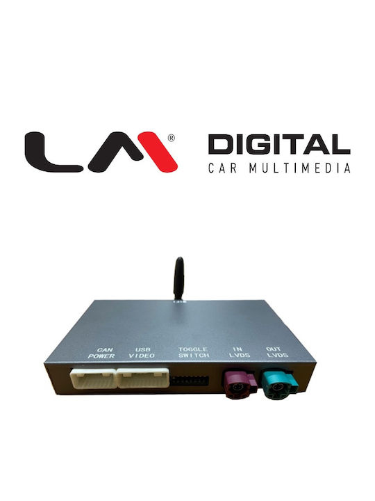 LM Digital Автомобилна Аудио Система 2004 Bluetooth USB Вграден Wi-Fi GPS