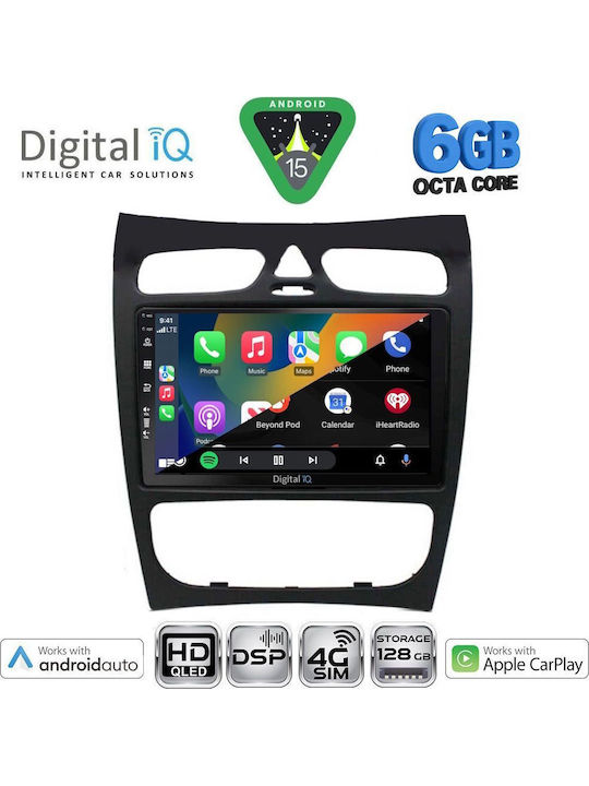Digital IQ BXF 17406_CPAA 9 инчов мултимедиен таблет Mercedes CLK W209 модел 2000-2004