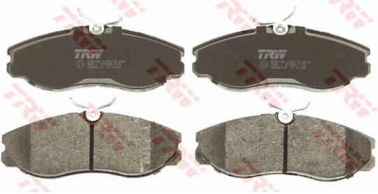 Set Plăcuțe De Frână Partea Din Față Nissan Serena Terrano Ii Înălțime 55.6mm Lățime 145mm Grosime 16.3mm