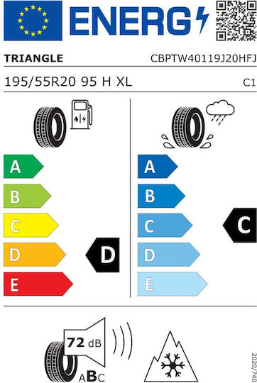 Triangle Tw401 195/55R20 95H XL Winter Autoreifen