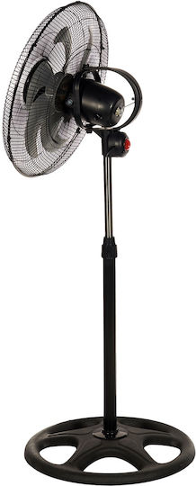 TnS Pedestal Fan 75W Fan Diameter 45.72cm Black