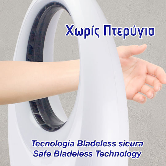 Beper Ανεμιστήρας Χωρίς Πτερύγια 50W Λευκός